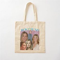 Rosamund Pike Vintage Cotton Tote Bag