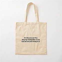 Rosamund Pike Cotton Tote Bag