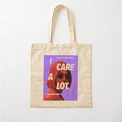 I Care About You Rosamund Pike Cotton Tote Bag