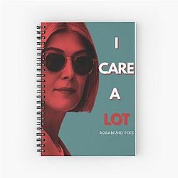 I Care a Lot Rosamund Pike Spiritual Notebook