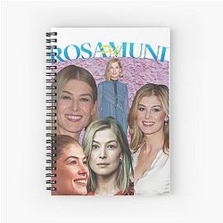 Rosamund Pike Spiral Notebook