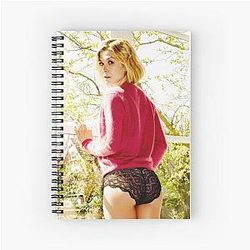 Rosamund Pike Spiral Notebook
