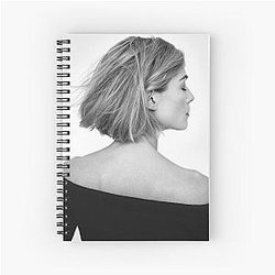 Rosamund Pike - Black Spiral Notebook