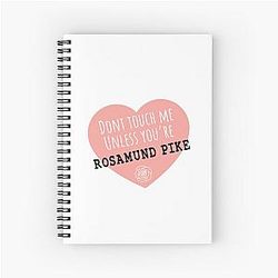Rosamund Pike - The Wheel of Time notebook