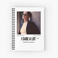 I Care A Lot
Rosamund Pike
Spiral Notebook