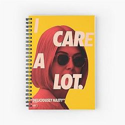I Care a Lot Rosamund Pike Spiral Notebook