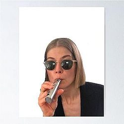 Rosamund Pike Vape Queen