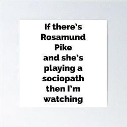Rosamund Pike Poster