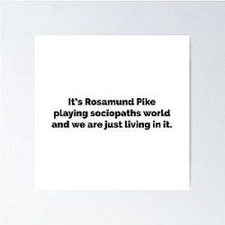 Rosamund Pike Poster