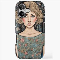 Rosamund Pike Fairy in the Woods and iPhone Tough Case
