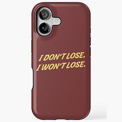 i care a lot 
i don't lose at all rosamund pike iPhone Tough Case