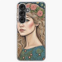 Rosamund Pike in the Woods Samsung Galaxy Soft Case