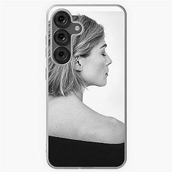 Rosamund Pike Black and White Samsung Galaxy Soft Case