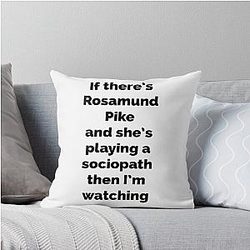Rosamund Pike Pillow