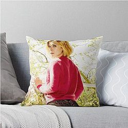 Rosamund Pike Throw Pillow