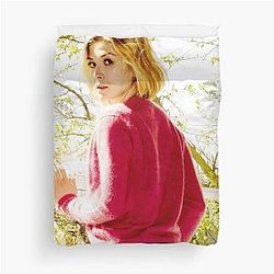 Rosamund Pike Duvet Cover