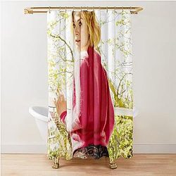 Rosamund Pike Shower Curtain