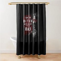 Gone Girl - Rosamund Pike Shower Curtain