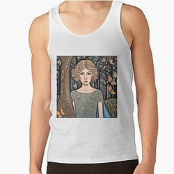 Rosamund Pike in the woods Tank Top
