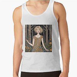 Rosamund Pike in the woods Tank Top