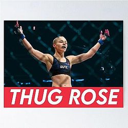 Rose Namajunas Design Poster