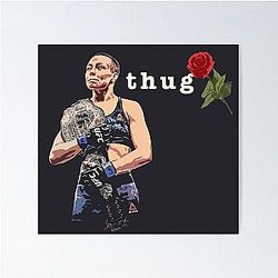 Rose Namajunas Thug Poster
