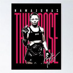 Thug Rose Namajunas Poster