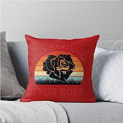Rose Namajunas Thug Throw Pillow
