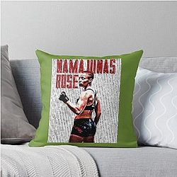 Thug Rose Namajunas Throw Pillow