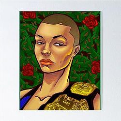 Thug Rose Namajunas Poster