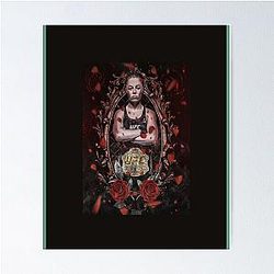 Rose Namajunas Young Thug Champion Graphic Poster