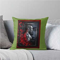 Thug Rose Namajunas Art Throw Pillow