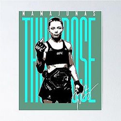 Thug Rose Namajunas Poster