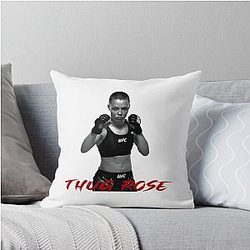 Rose Namajunas Throw Pillow
