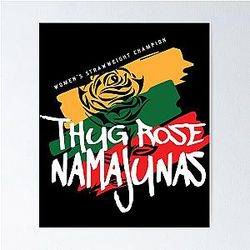 Thug Rose Namajunas Poster