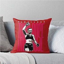 Rose Namajunas Throw Pillow