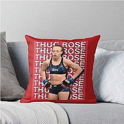Rose Namajunas Throw Pillow