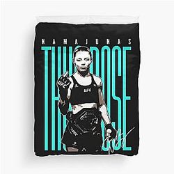 Thug Rose Namajunas Duvet Cover has been cleaned and has no changes needed.