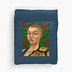 Thug Rose Namajunas Duvet Cover