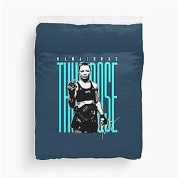 Thug Rose Namajunas Duvet Cover