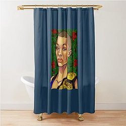 Thug Rose Namajunas Shower Curtain