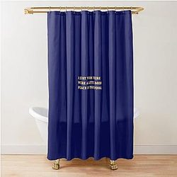 Rose Namajunas Peace Shower Curtain