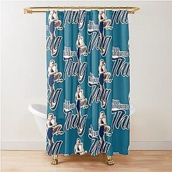 Thug Rose Namajunas Shower Curtain