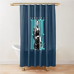Thug Rose Namajunas Shower Curtain