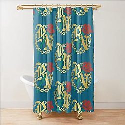 Vintage Rose Josi  Shower Curtain
