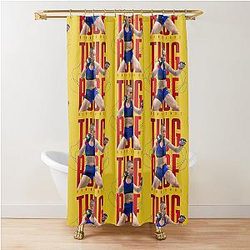 Millie Bobby Rose Namajunas Shower Curtain