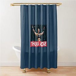 Rose Namajunas Thug Rose Design Shower Curtain