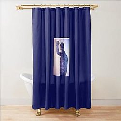 Rose Namajunas Graphic Shower Curtain