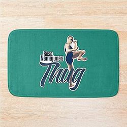 Thug Rose Namajunas Bath Mat