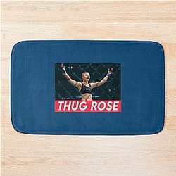 Rose Namajunas Thug Rose Design Bath Mat
